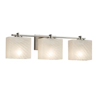 Open Box - Justice Design Group FSN-8443-55-WEVE-NCKL-LED3-2100 - Bathroom Fixtures