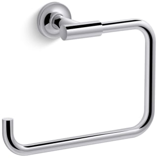 Open Box - Kohler K-14441-CP Modern Open Square Towel Ring from Purist Collection