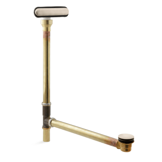 Open Box - Kohler K-7271-BV Slotted Overflow Brass Bath Drain from the Clearflo Collection