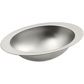 Open Box - Kohler K-2602-SU-NA Rhythm 18" Stainless Steel Undermount Bathroom Sink