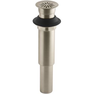 Open Box - Kohler K-7107-BV Decorative Grid Drain less Overflow