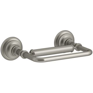 Open Box - Kohler K-72573-BN Artifacts Single Bar Horizontal Tissue Holder