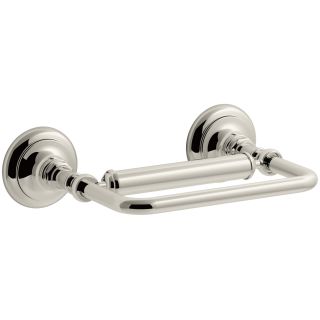 Open Box - Kohler K-72573-SN Artifacts Single Bar Horizontal Tissue Holder