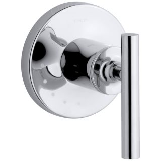 Open Box - Kohler K-T14490-4-CP Purist Single Handle Volume Control Valve Trim with Metal Lever Handle