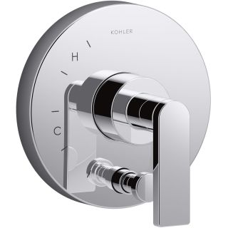 Open Box - Kohler K-T73117-4-CP Composed Pressure Balanced Valve Trim with Lever Handle and Integrated Diverter