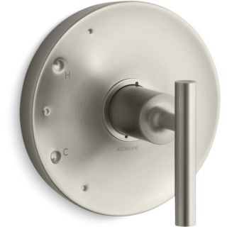 Open Box - Kohler K-TS14423-4-BN Purist Single Handle Rite-Temp Pressure Balanced Valve Trim Only with Metal Lever Handle