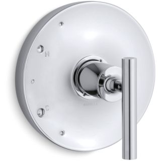 Open Box - Kohler K-TS14423-4-CP Purist Single Handle Rite-Temp Pressure Balanced Valve Trim Only with Metal Lever Handle