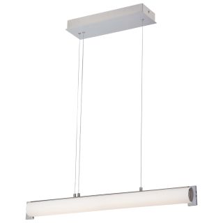 Open Box - Kovacs P1151-084-L 1 Light 1 Tier 3.5" Height LED Linear Chandelier from the Tube Collection