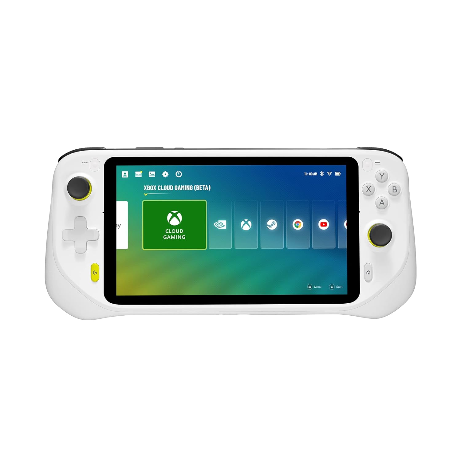 Open Box -  Logitech - G CLOUD Gaming Handheld Console - White