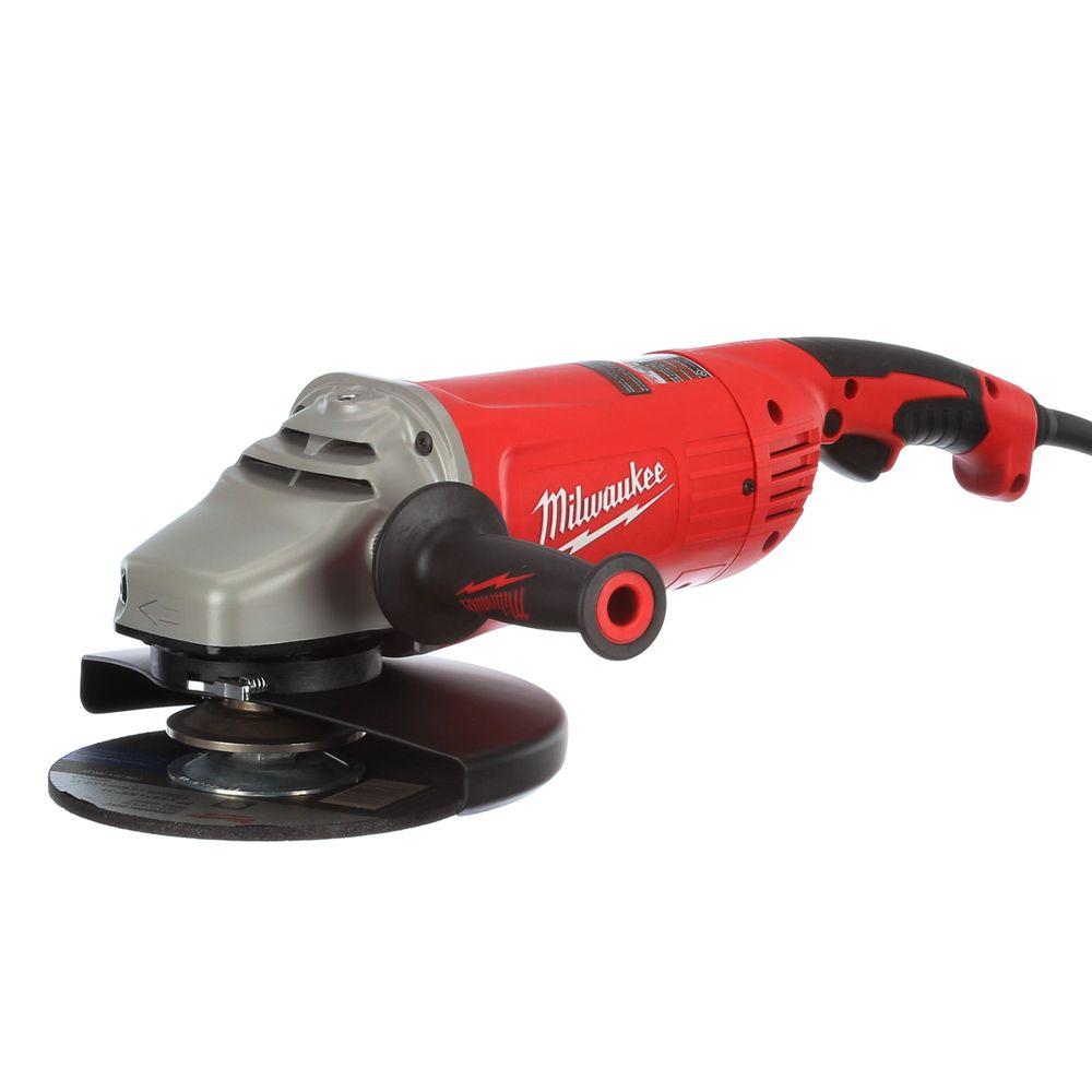 Open Box -  Milwaukee 15 Amp 7/9 in. Large Angle Grinder with Trigger Lock-On Switch MILWAUKEEBullseye Deals
