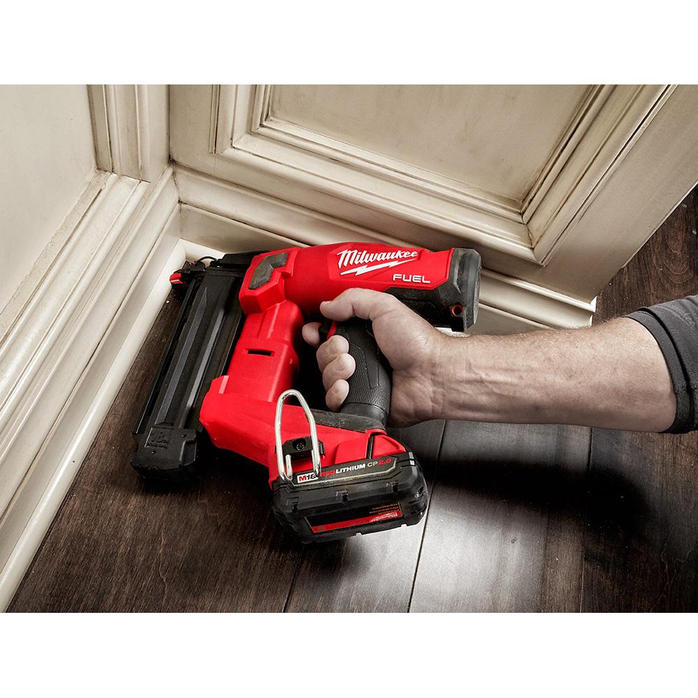 Open Box -  Milwaukee M18 FUEL 18-V Brushless Cordless Gen II 18-Gauge Brad Nailer Tool-Only MilwaukeeBullseye Deals