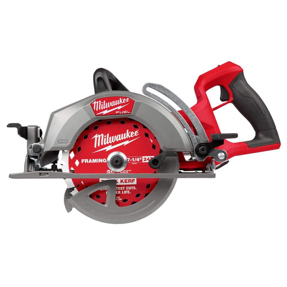 Open Box -  M18 FUEL 18V Lithium-Ion Cordless 7-1/4 in. Rear Handle Circular Saw (Tool-Only) MilwaukeeBullseye Deals