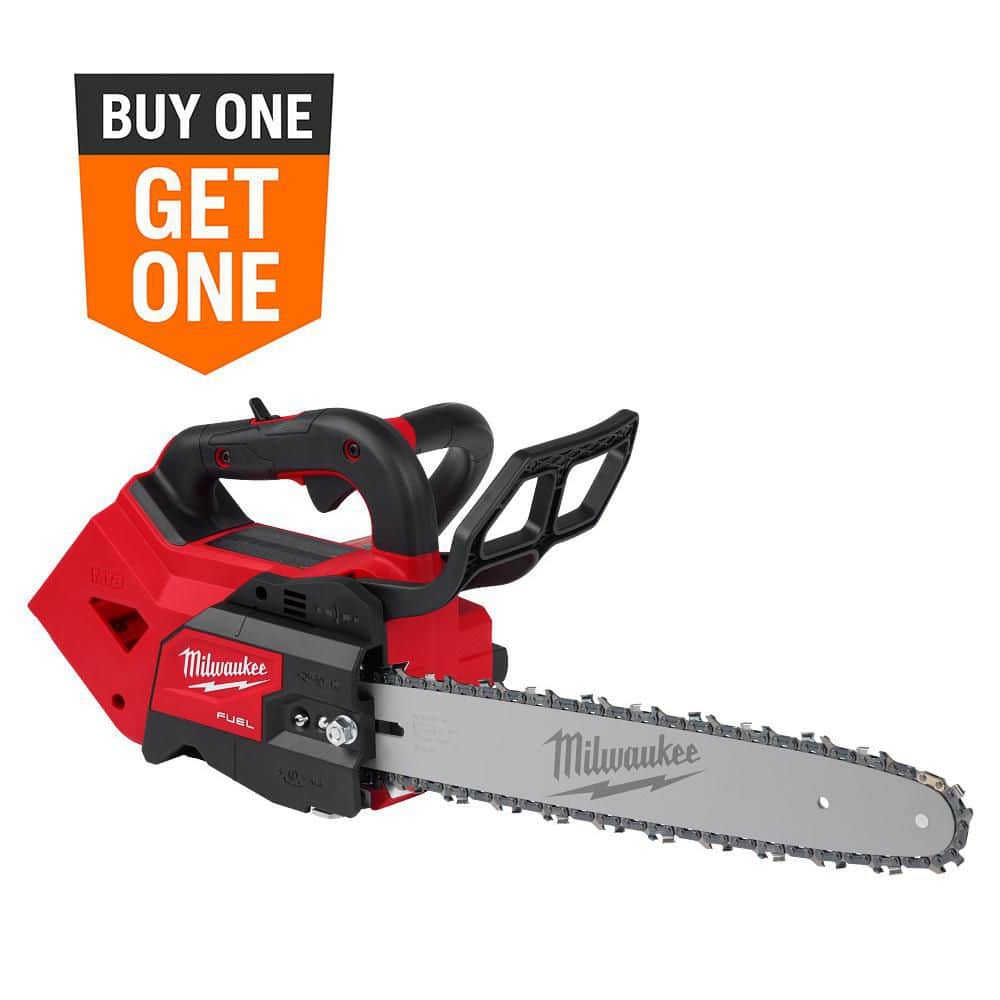 Open Box -  M18 FUEL 14 in. 18V Lithium-Ion Brushless Cordless Battery Top Handle Chainsaw (Tool Only) MilwaukeeBullseye Deals