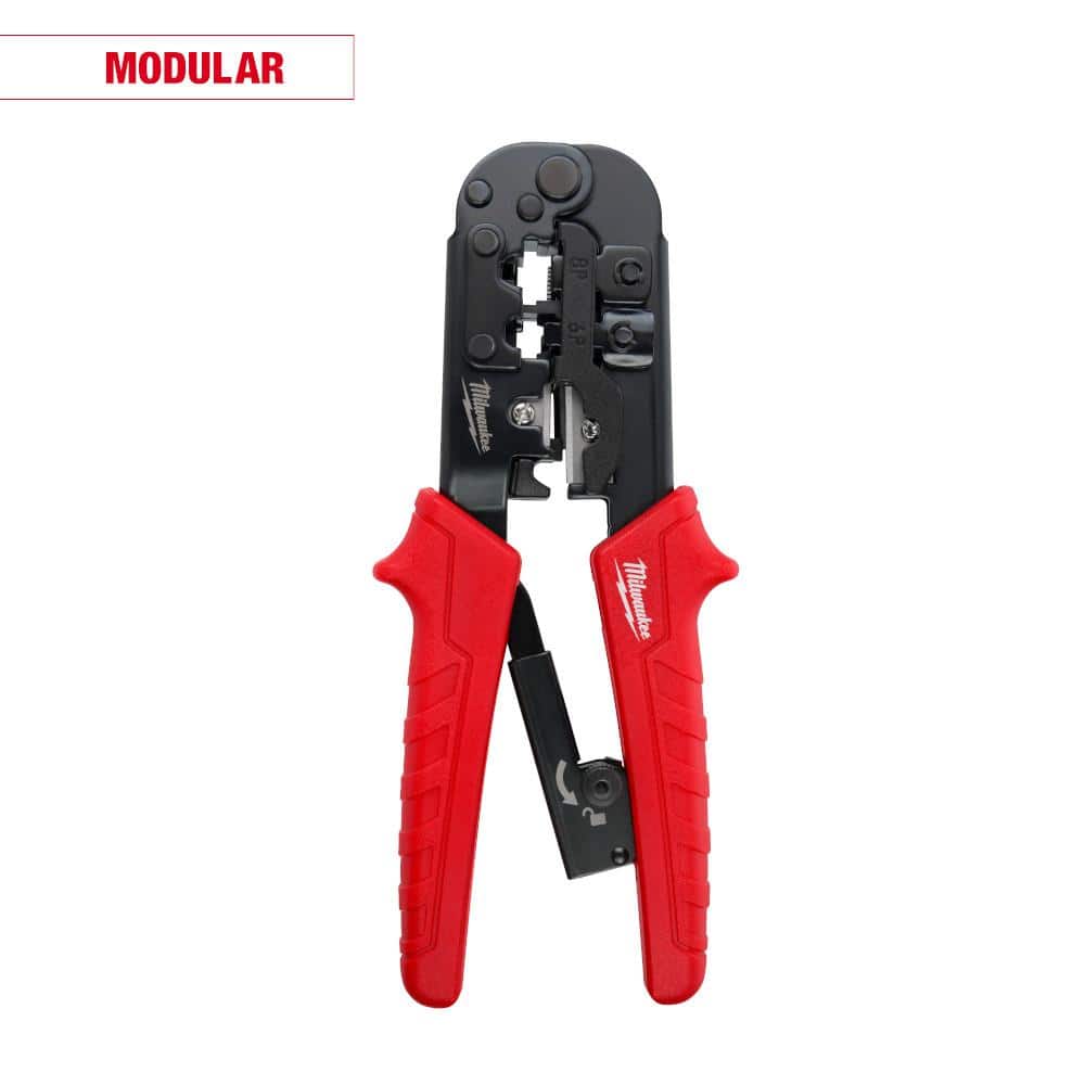 Open Box -  Milwaukee Tool Ratcheting Modular Crimper & Stripper
