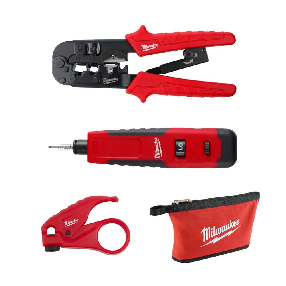 Open Box -  Twisted Pair Install Kit MilwaukeeBullseye Deals