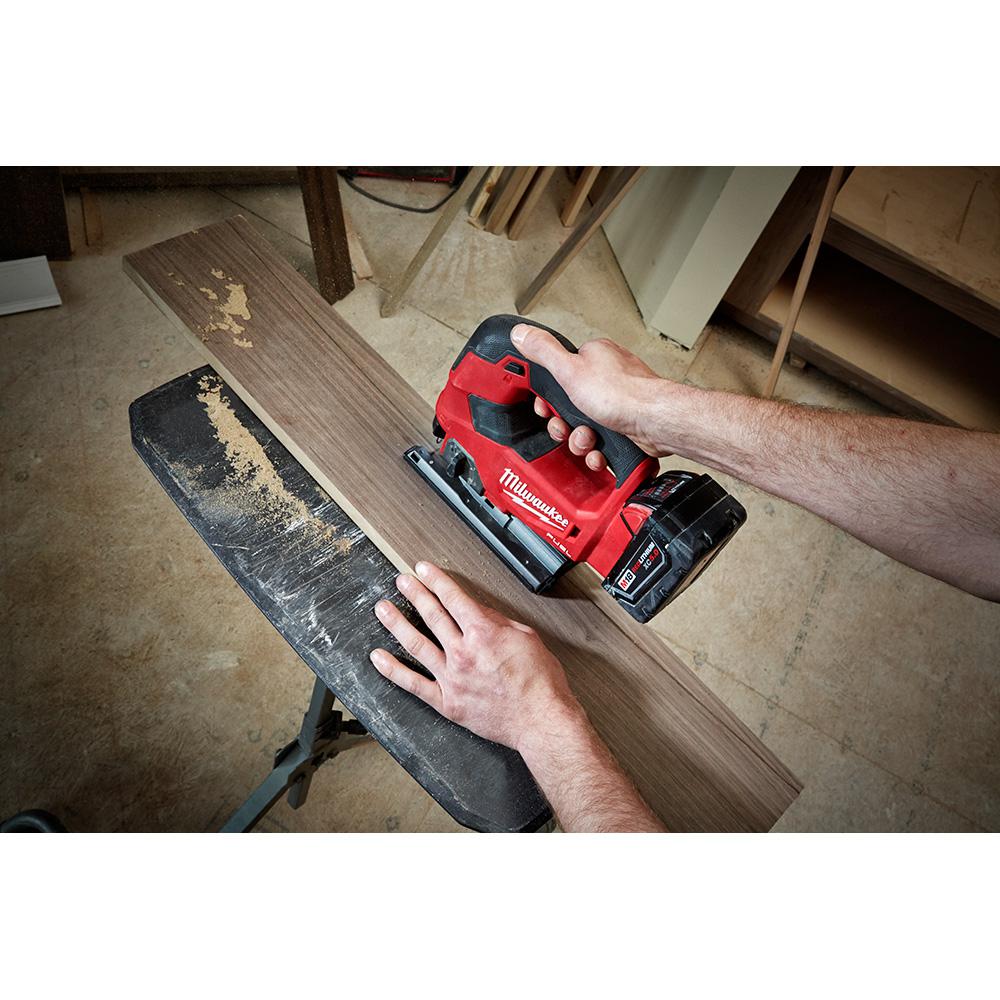 Open Box -  Milwaukee 2737-20 M18 FUEL 18-V Lithium-Ion Brushless Cordless Jig Saw Tool-Only MilwaukeeBullseye Deals