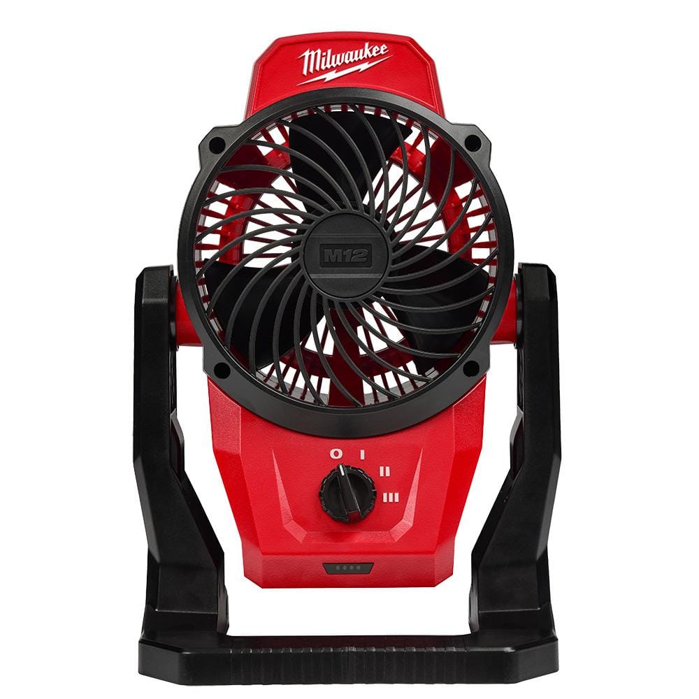 Milwaukee M12 12-Volt Lithium-Ion Cordless Jobsite Fan (Tool-Only)
