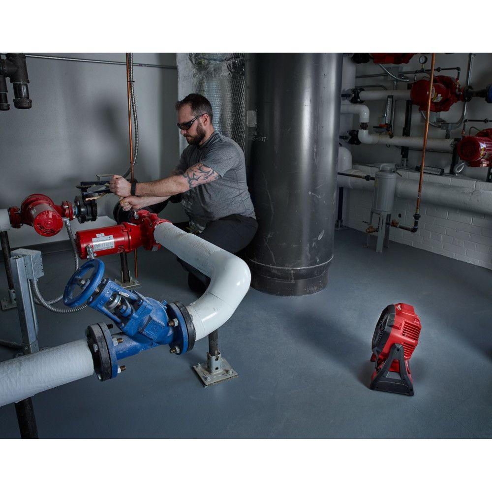 Open Box -  Milwaukee 0886-20 M18 18-Volt Lithium-Ion Cordless Jobsite Fan (Tool-Only) MILWAUKEEBullseye Deals