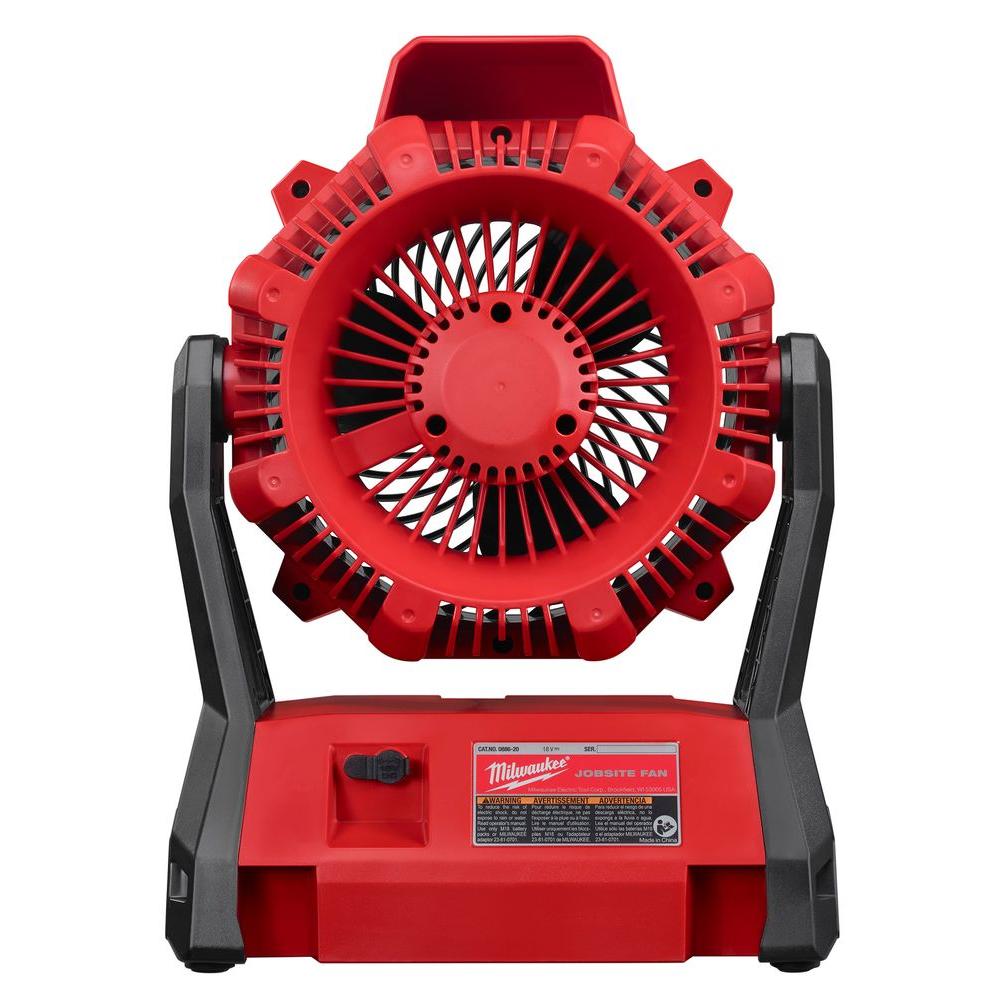 Open Box -  Milwaukee 0886-20 M18 18-Volt Lithium-Ion Cordless Jobsite Fan (Tool-Only) MILWAUKEEBullseye Deals