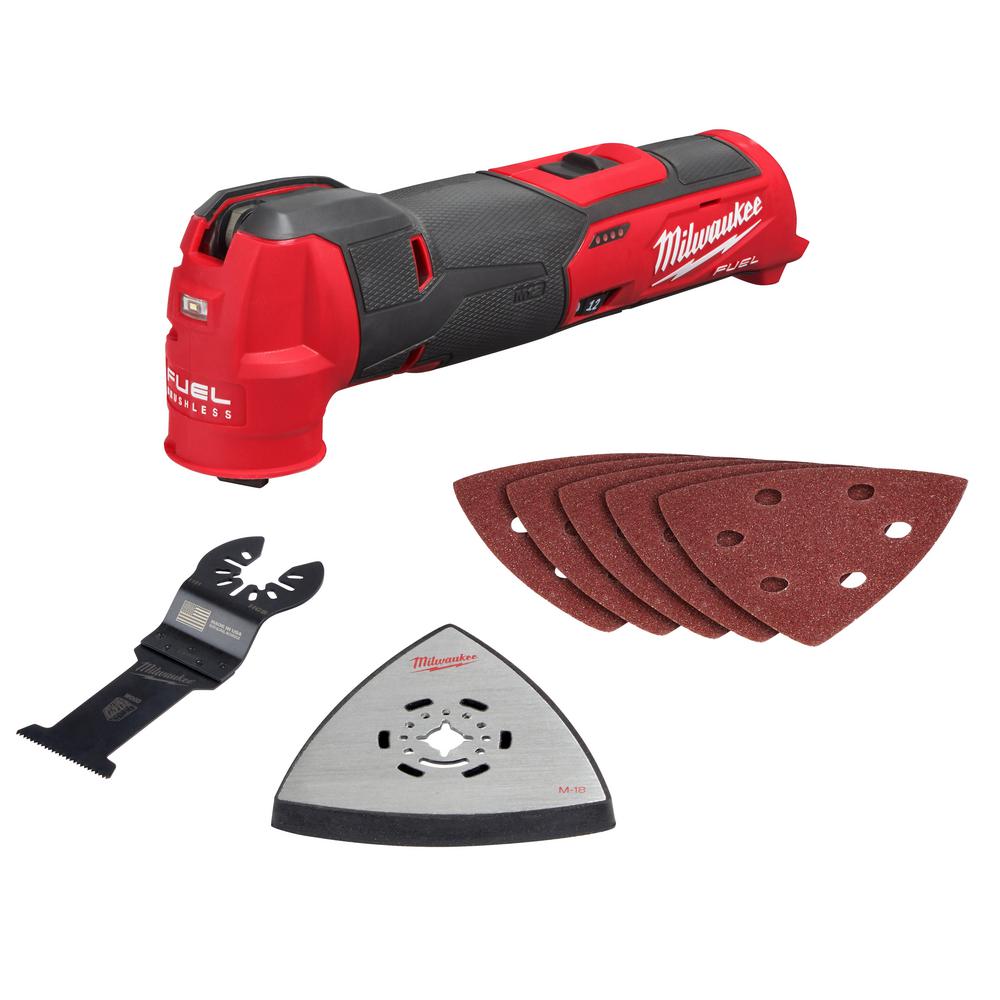 Milwaukee M12 FUEL 12-Volt Lithium-Ion Cordless Oscillating Multi-Tool (Tool-Only)