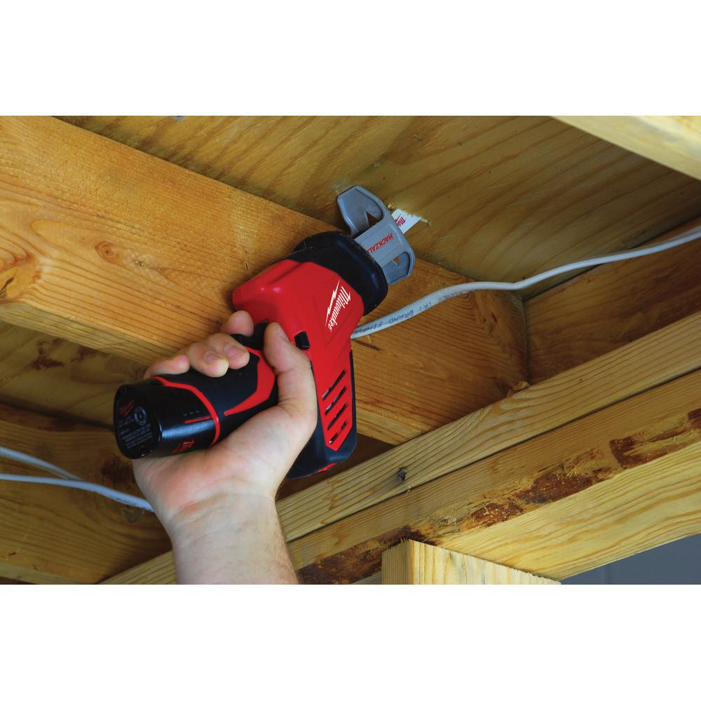 Open Box -  Milwaukee 2420-20 M12 12-V HACKZALL Cordless Reciprocating Saw Tool-Only MilwaukeeBullseye Deals
