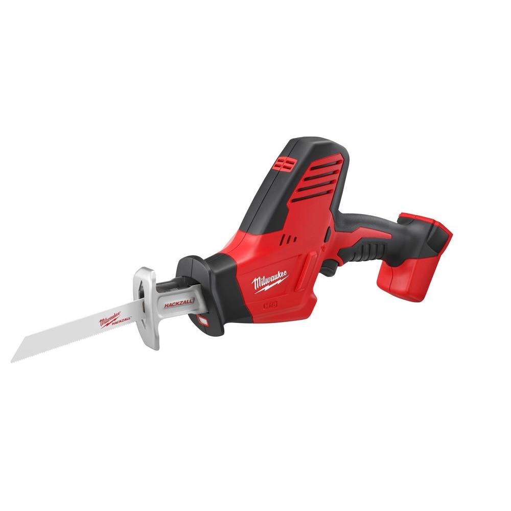 Open Box - Bare-Tool Milwaukee 2625-20 M18 18-Volt Hackzall Cordless One-Handed Reciprocating Saw (Tool Only, No Battery)