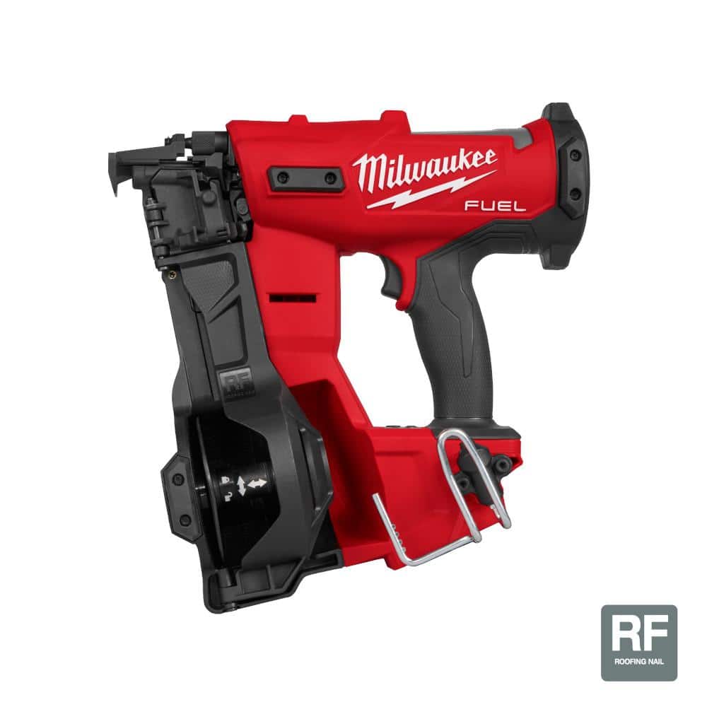Open Box - M18 FUEL 18-Volt Lithium-Ion Brushless Cordless Coil Roofing Nailer (Tool Only)