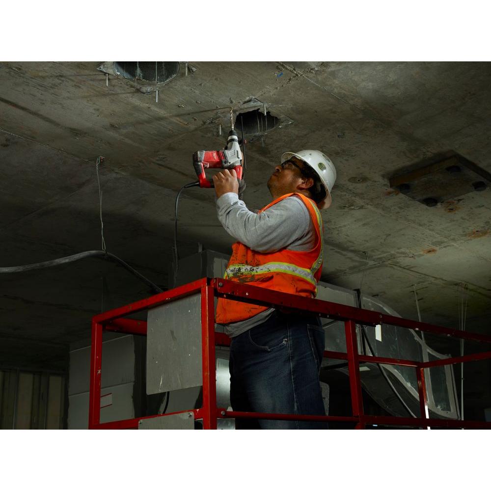 Open Box -  Milwaukee 5263-21 5/8" SDS Rotary Hammer w/ depth rod, side handle carrying case