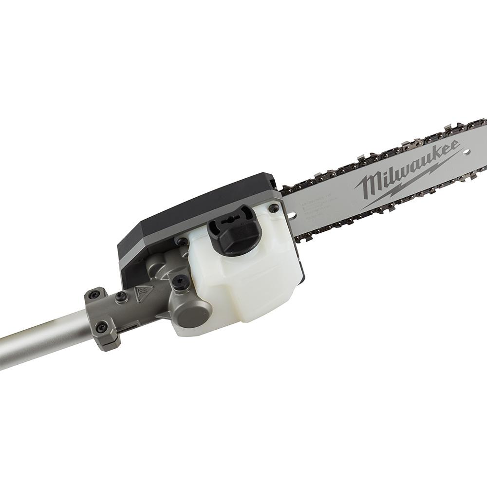 Open Box -  Milwaukee M18 FUEL QUIK-LOK 10 in. Pole Saw Attachment (Tool-Only)