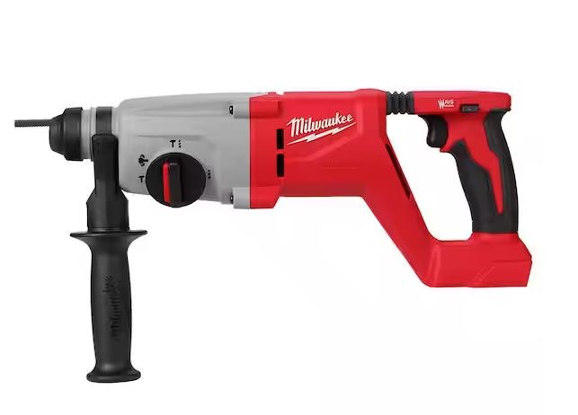 Open Box -  Milwaukee Tool M18 18V Lithium-Ion Brushless Cordless 1 in. SDS-Plus D-Handle Rotary Hammer (Tool-Only) Milwaukee ToolBullseye Deals