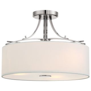 Open Box - Minka Lavery 3307-84 3 Light Semi-Flush Ceiling Fixture from the Poleis Collection
