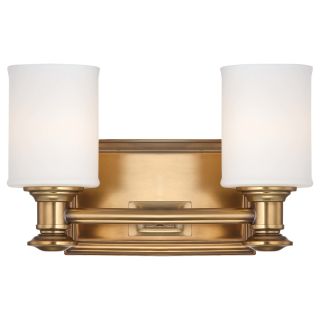 Open Box - Minka Lavery 5172-249 2 Light Bathroom Vanity Light with Etched Opal Shade from the Harbour Point Collection
