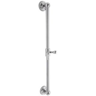 Open Box - Mirabelle MIRSB3010CP Sophistispa 30" Slide Bar with Adjustable Holding Bracket