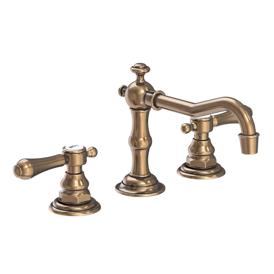 Open Box - Newport Brass 1030/06 Double Handle Widespread Bathroom Faucet from the Chesterfield Collection