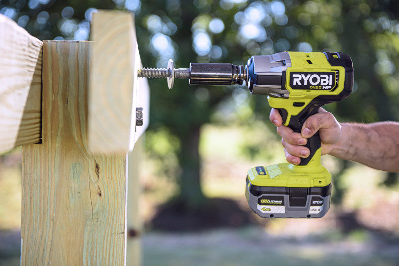 Open Box -  RYOBI ONE+ HP 18V Brushless Cordless 4-Mode 1/2 in. Impact Wrench (Tool Only)