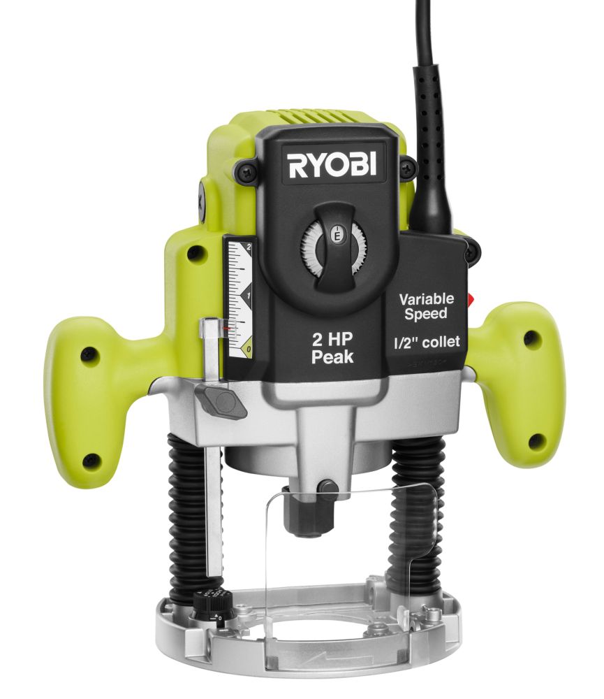 Open Box - RYOBI 10 Amp 2 HP Plunge Base Router RYOBIBullseye Deals