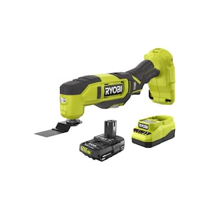 RYOBI ONE+ 18V Cordless Multi-Tool Kit with 2.0 Ah Battery and Charger