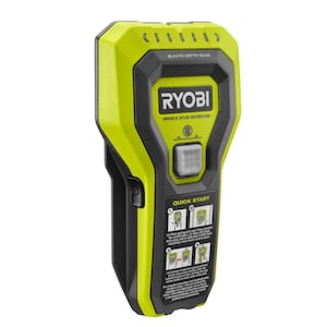 Open Box -  RYOBI Whole Stud Detector with Auto Depth Scan RYOBIBullseye Deals