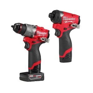 Open Box - Milwaukee 3497-22 12V Brushless Hammer Drill and Impact Driver Combo Kit MilwaukeeBullseye Deals