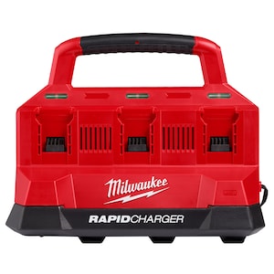 Open Box - Milwaukee Tool M18 18V Lithium-Ion PACKOUT 6-Port Rapid Charger