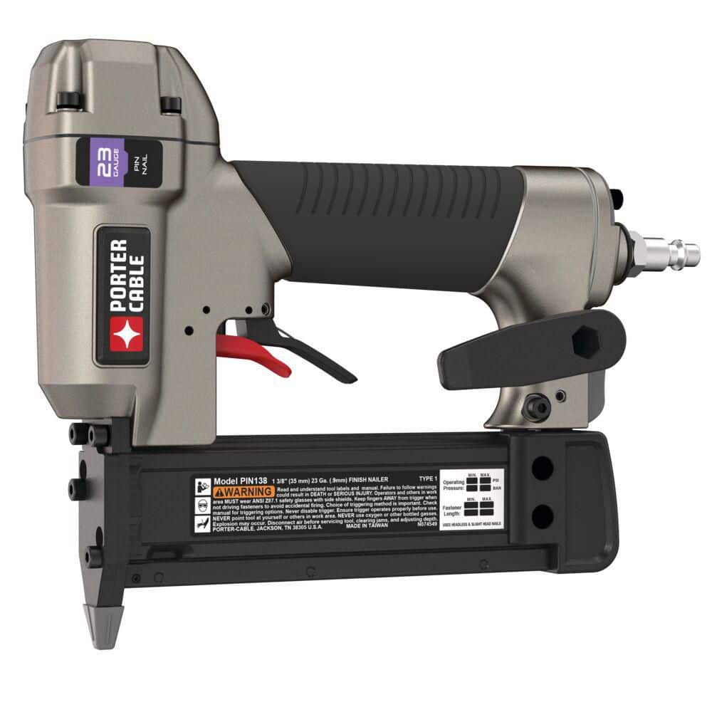 Open Box -  23-Gauge 1-3/8 in. Pneumatic Pin Nailer