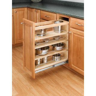Open Box - Rev-A-Shelf 448-BC-6C - Pull Out Organizers Base Cabinet Organizers