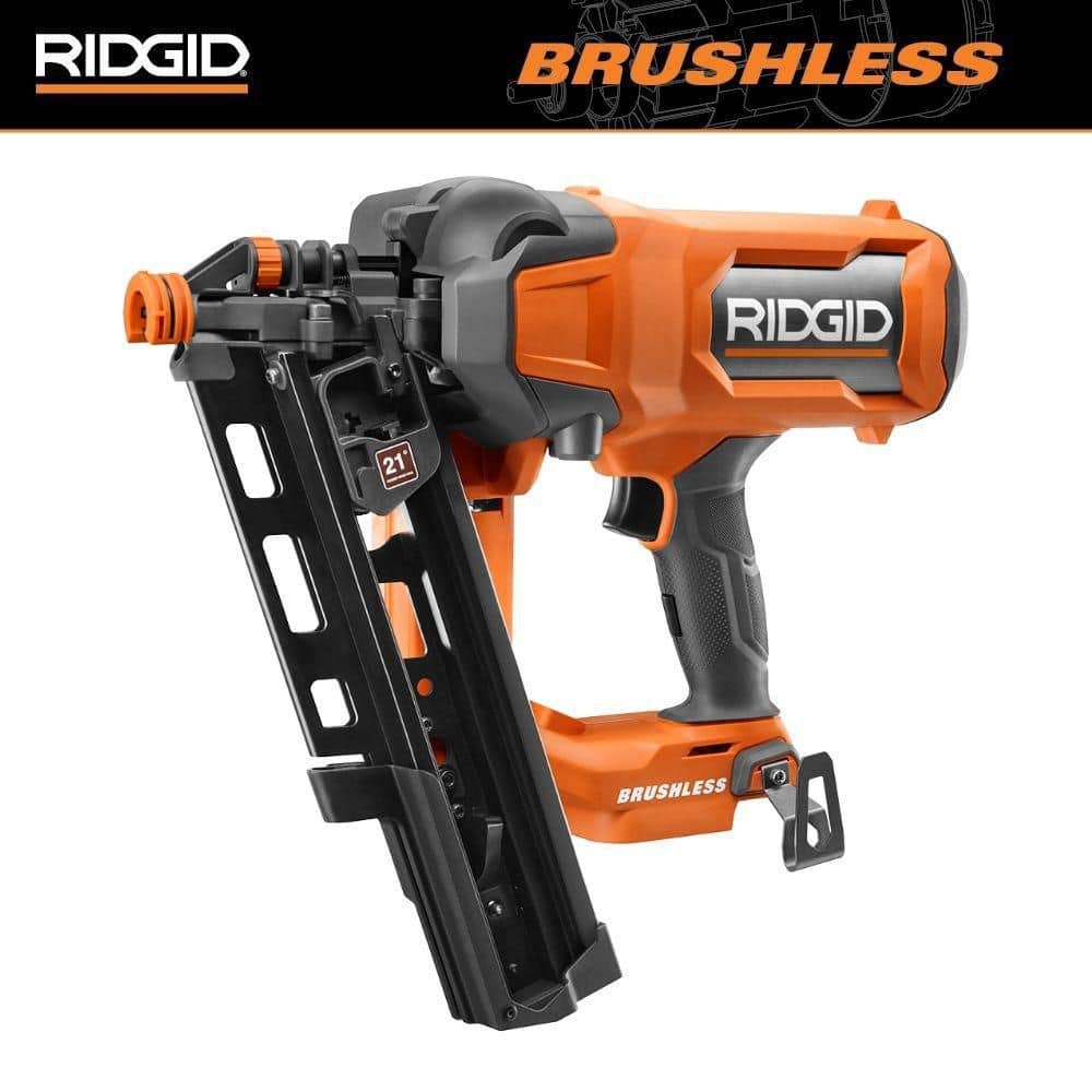 Open Box -  18V Brushless Cordless 21° 3-1/2 in. Framing Nailer (Tool Only)
