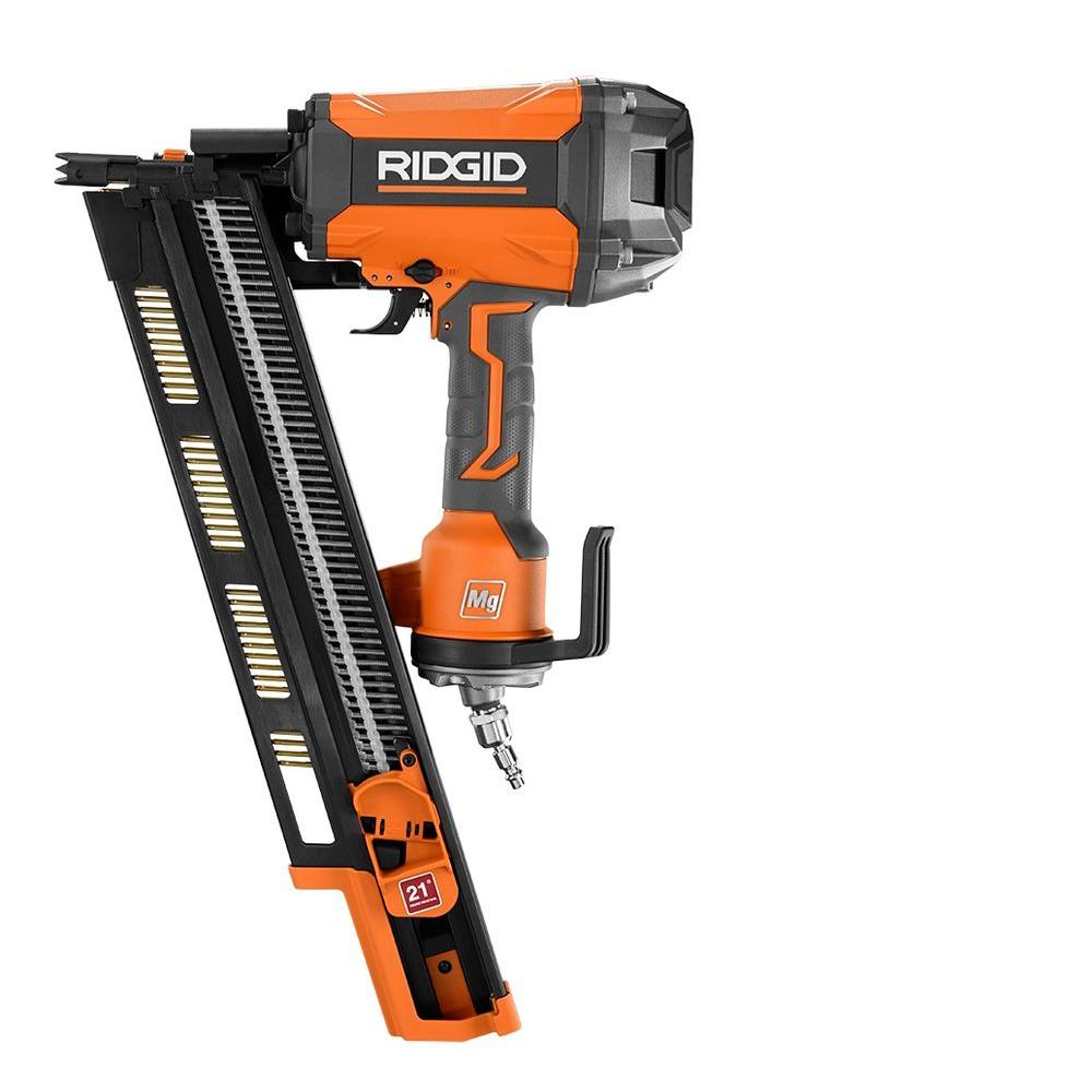 Open Box -  RIDGID R350RHF 21 Degree 3-1/2 in. Round-Head Framing Nailer