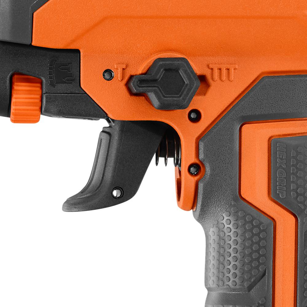 Open Box -  RIDGID R150FSF 18-Gauge 1.5 Finish Stapler, Contractors Bag with Staples (200ct) RIDGIDBullseye Deals