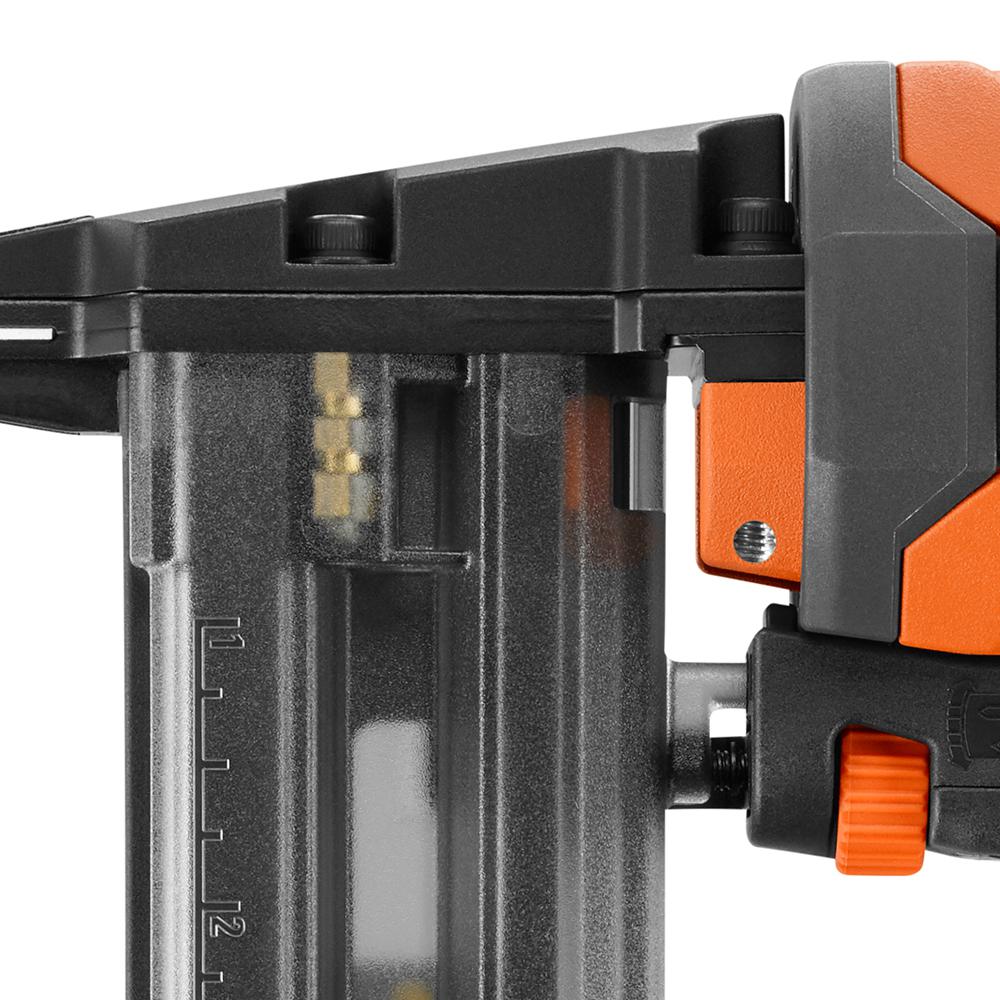 Open Box -  RIDGID R150FSF 18-Gauge 1.5 Finish Stapler, Contractors Bag with Staples (200ct) RIDGIDBullseye Deals