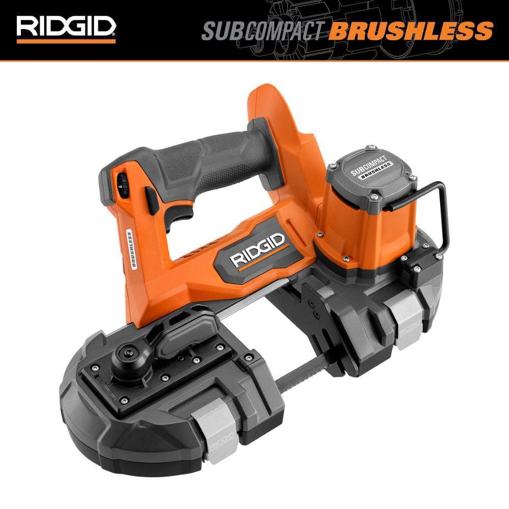 Open Box -  18V SubCompact Brushless Cordless One-Handed Band Saw (Tool Only) RIDGIDBullseye Deals