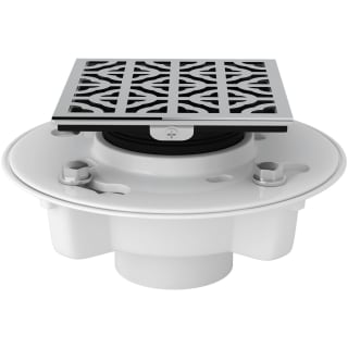 Open Box - Rohl SDPVC2-3-3146APC 3" PVC Shower Drain Body Kit with Petal Cover