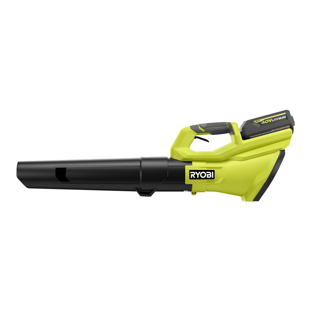 Open Box -  40V 120 MPH 550 CFM Cordless Battery Blower With 4.0 Ah Battery and Charger RYOBIBullseye Deals