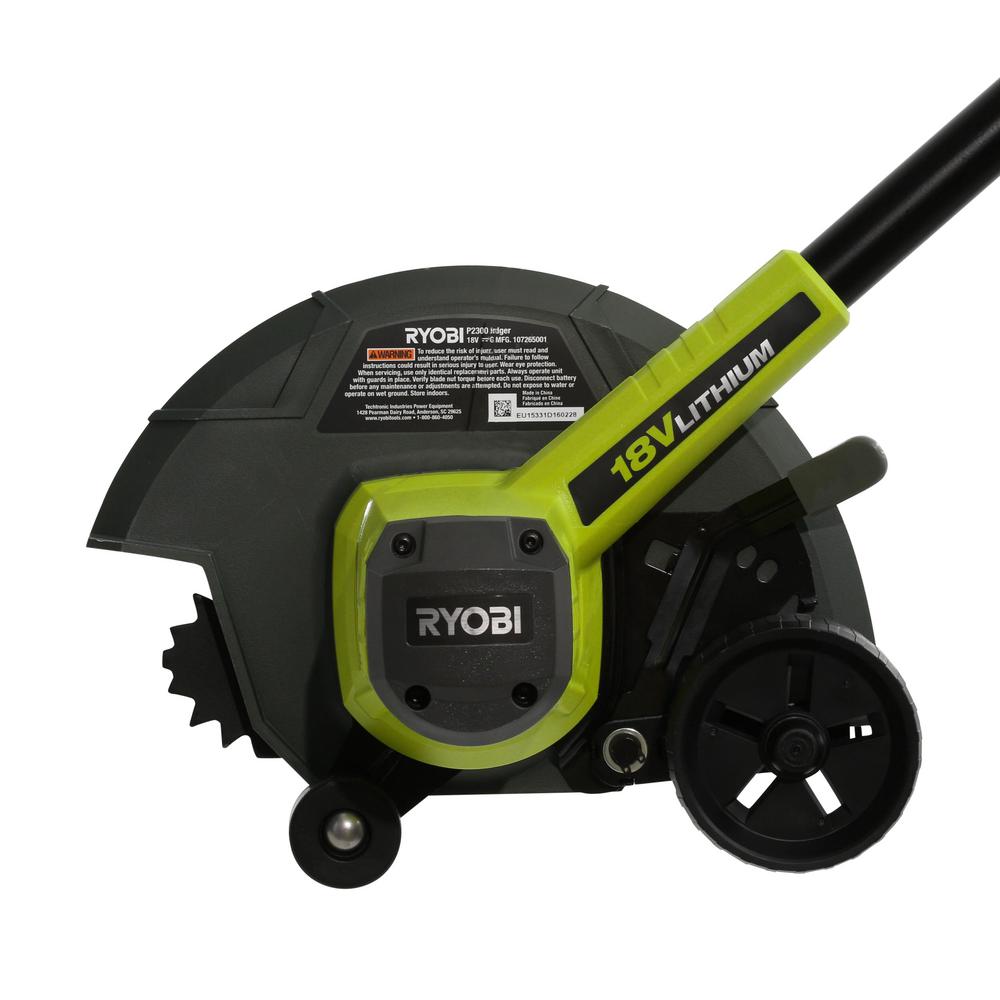 Open Box -  RYOBI P2300A ONE+ 9 in. 18-Volt Lithium-Ion Cordless Battery Edger (Tool Only) RYOBIBullseye Deals